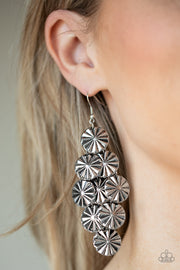 Star Spangled Shine - Silver Earrings