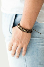 Nautical Navigator - Brown Bracelet